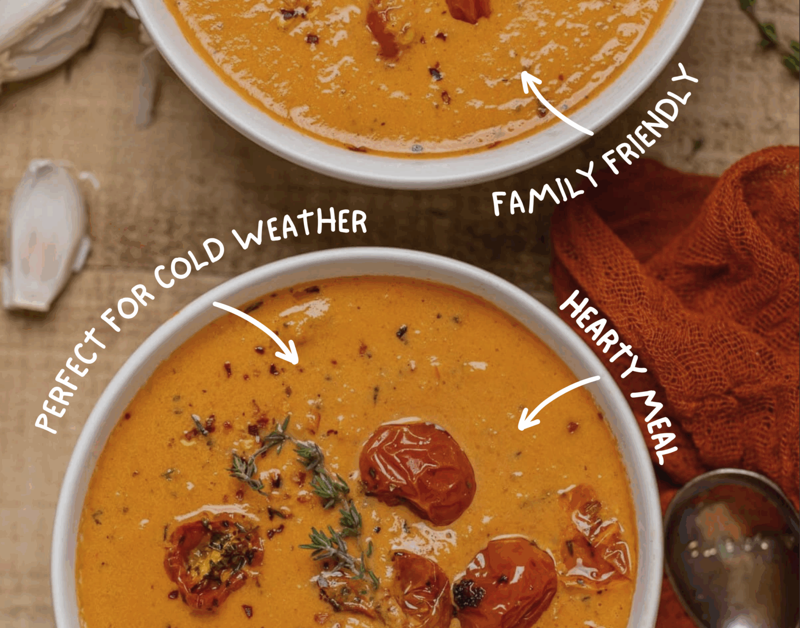 The Best Creamy Roasted Tomato Soup