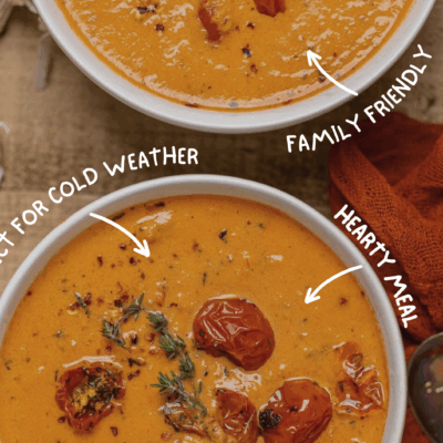The Best Creamy Roasted Tomato Soup