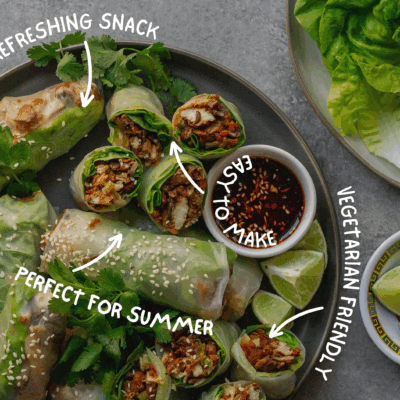 Fresh Veggie Summer Rolls