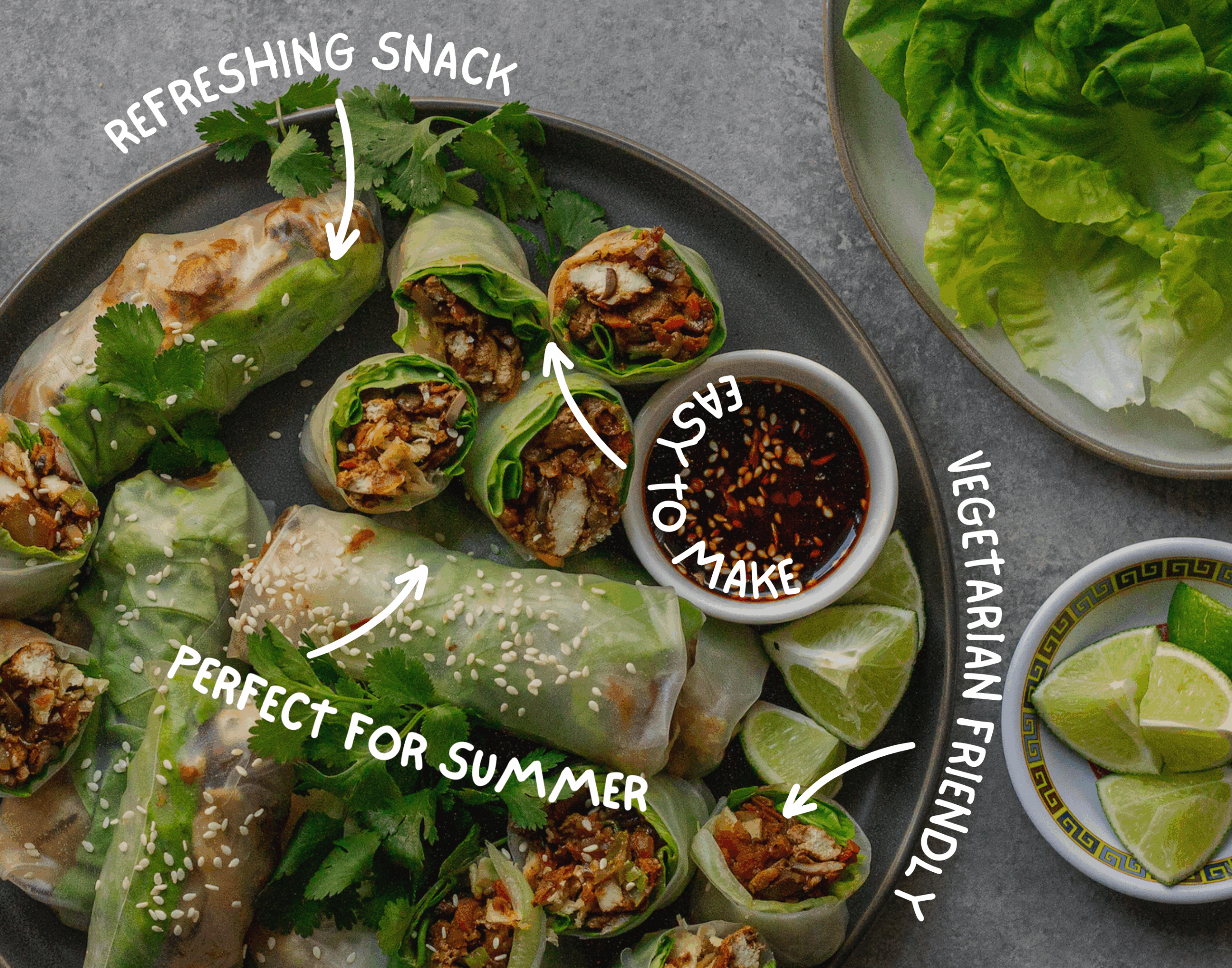 Fresh Veggie Summer Rolls